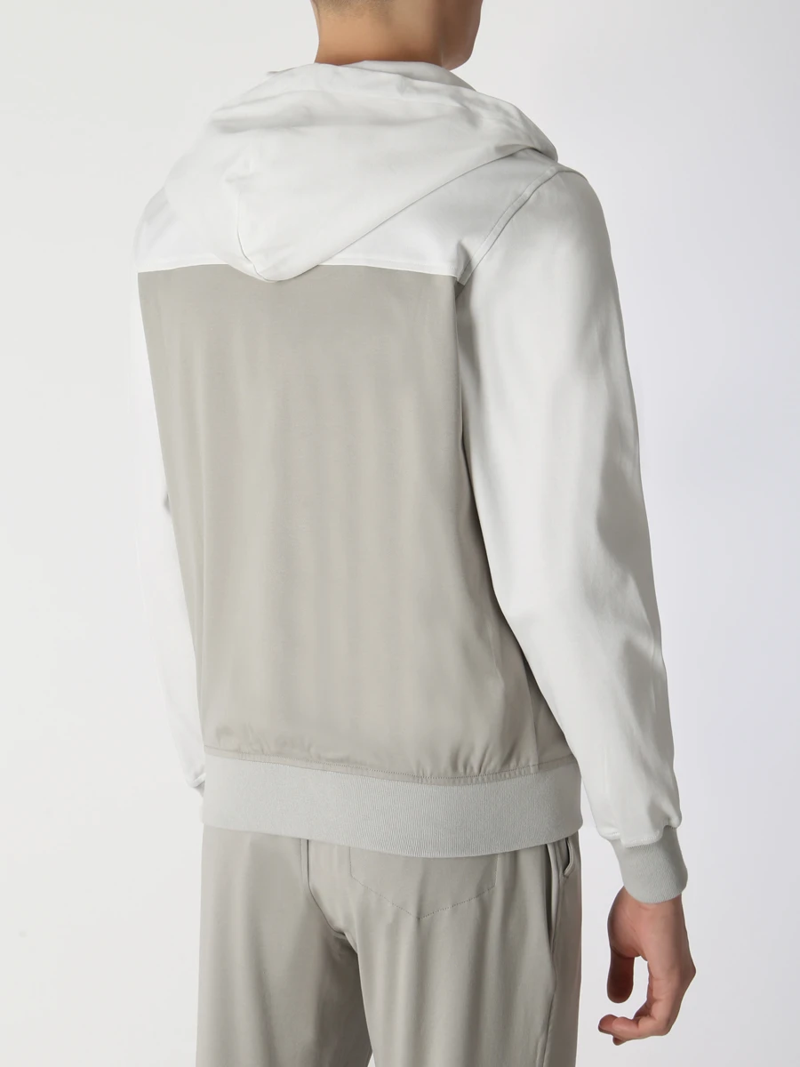 Костюм хлопковый CAPOBIANCO 14M401/14M709.BI00 ROPE Серо- Серый  Фото 3