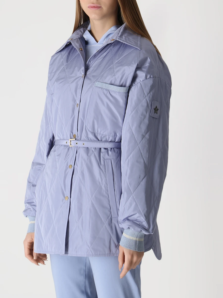 Куртка стеганая LORENA ANTONIAZZI P2326PI08A/P23230CT21A/3266/845 Сиреневый  Фото 4