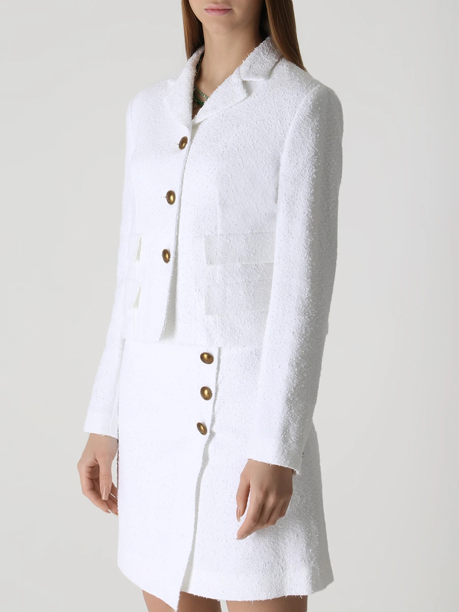 Костюм хлопковый LORENA ANTONIAZZI P2338GA30A/P2338GO07A/4135 Белый  Фото 4