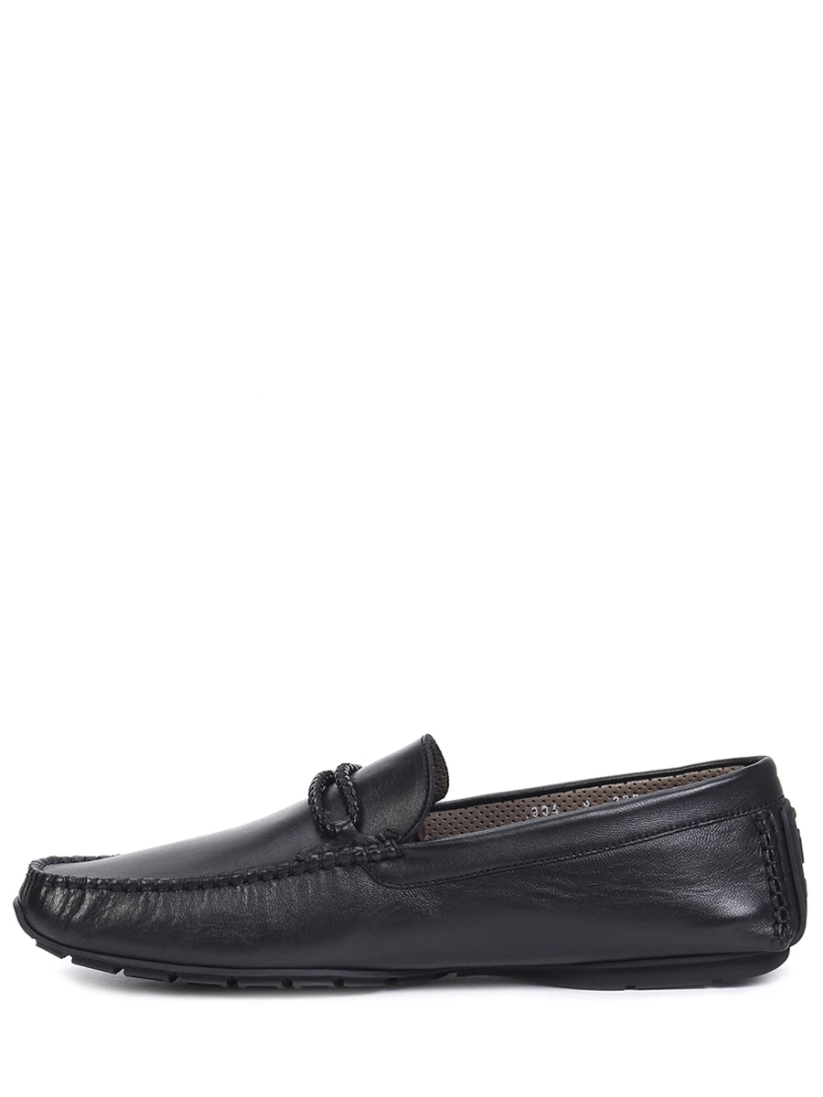 

Мокасины кожаные, Черный, ab0134