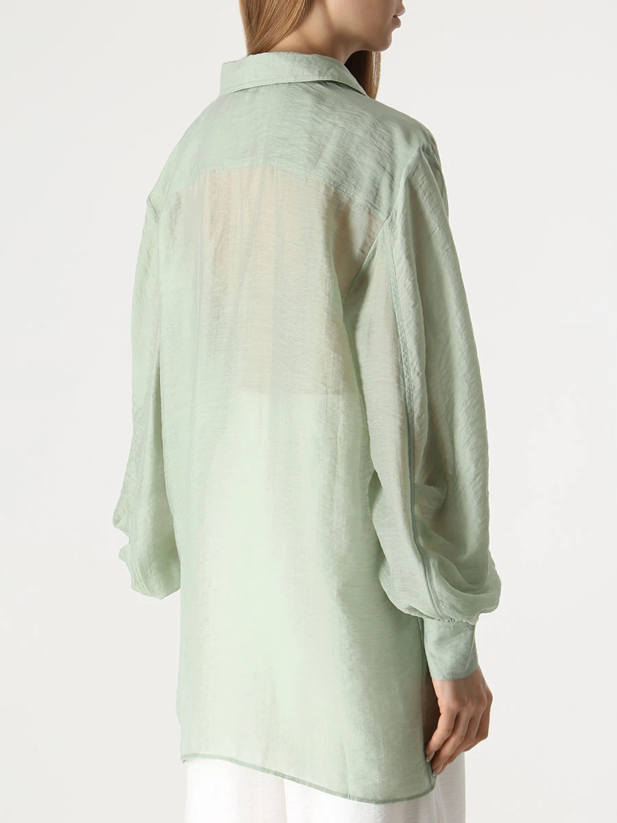 Блуза из тенселя SHATU SH3423_234, размер 38 - фото 3