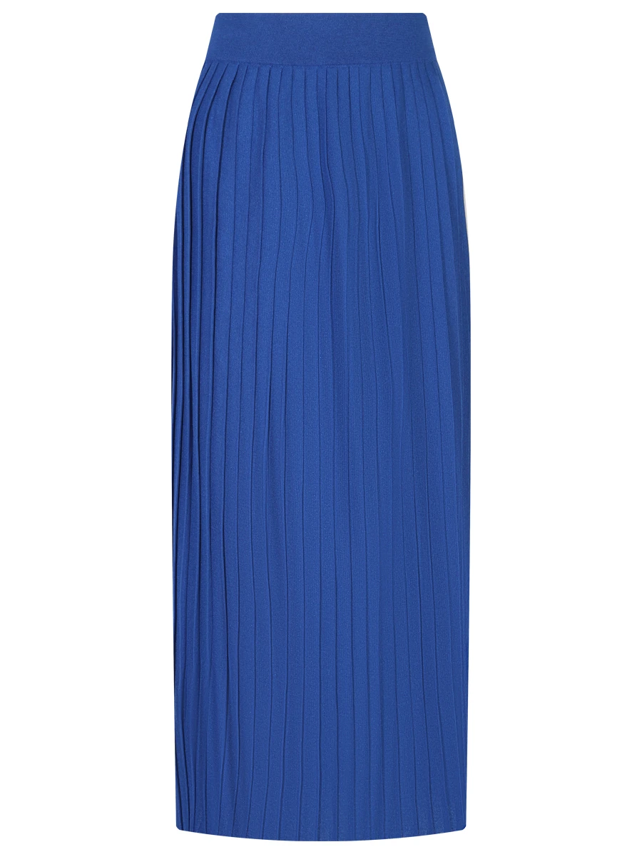 

Юбка плиссированная из вискозы, Синий, S23-SK002-1403-444 Электрик