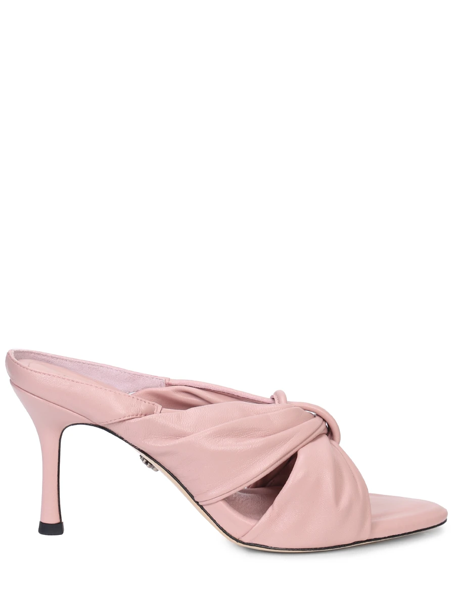 

Мюли кожаные, Бежевый, Ruby pumps