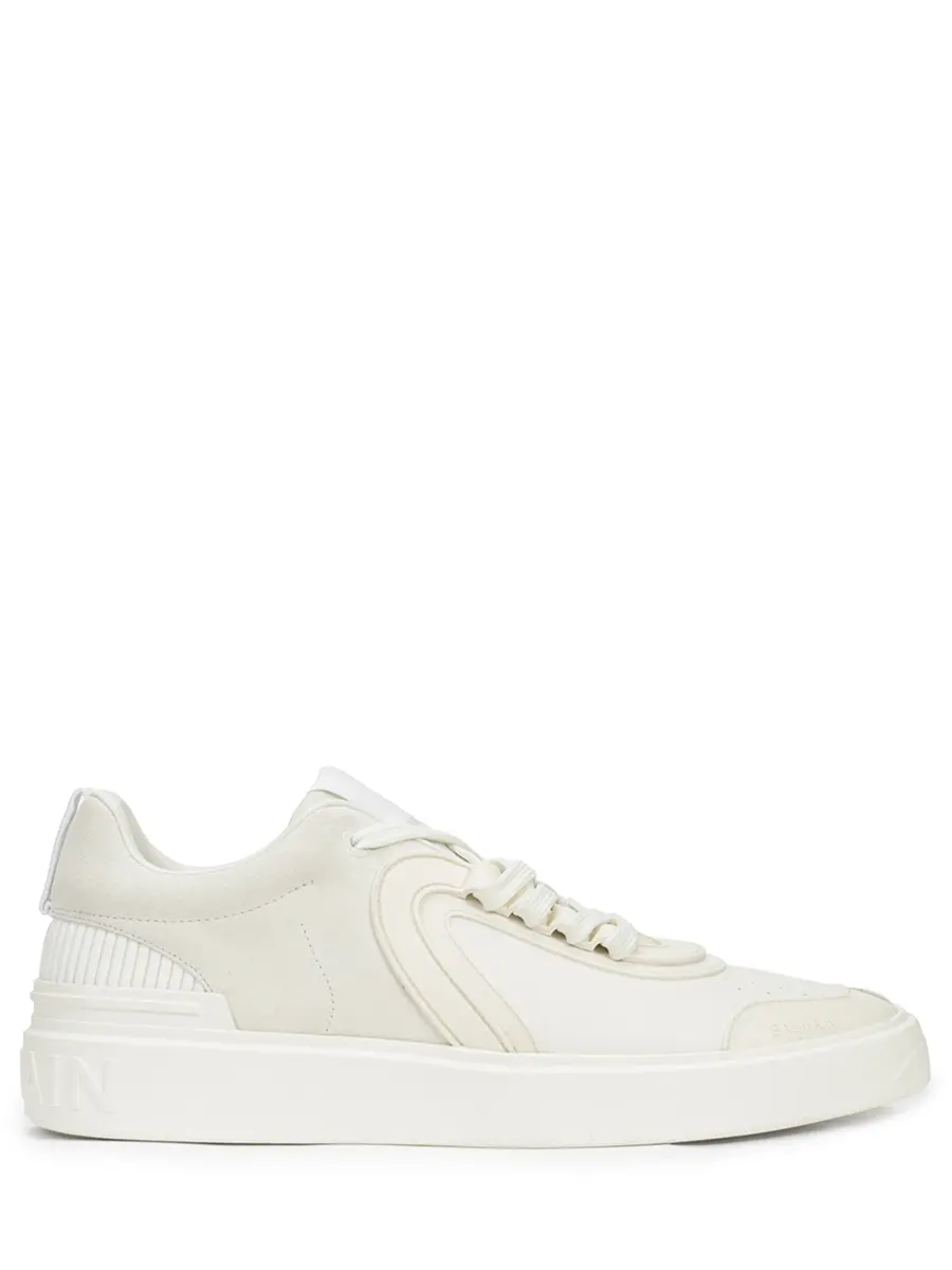 Кеды кожаные BALMAIN AM1VI292LTLC 0FA Белый 