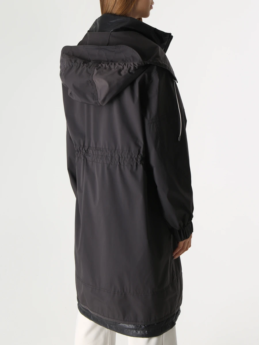 Плащ однотонный BOGNER 36247120/971 MALU-T Черный  Фото 3