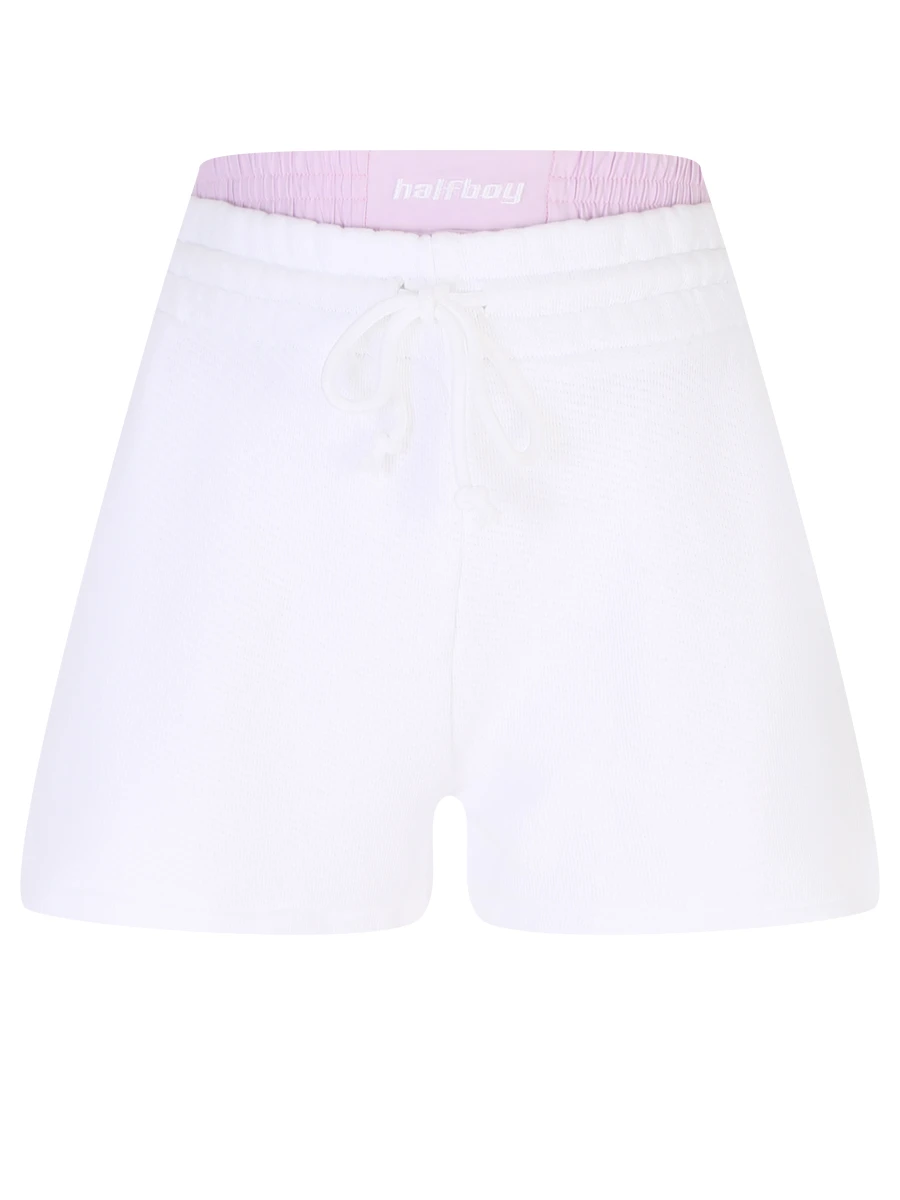 Шорты хлопковые HALFBOY H06WASH122703 Белый 
