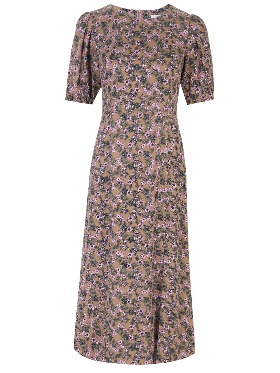 Платье из вискозы, SDV.10.766.69, SEVEN LAB, Цветочный принт, 1340691  - купить