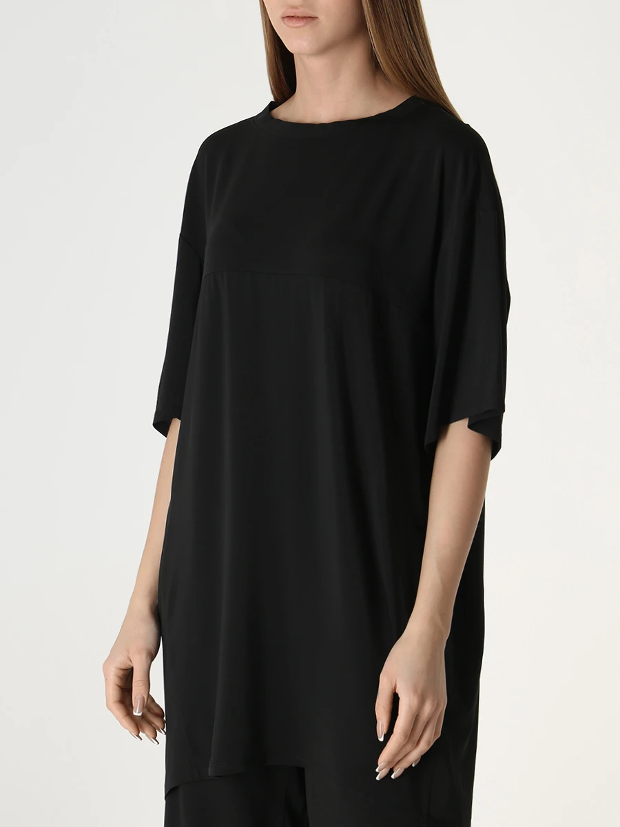 

Блуза из вискозы, Черный, 21LS709-NEW YORK-BLACK
