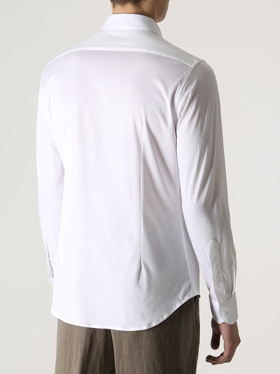 Рубашка Slim Fit хлопковая FRADI CJ650/CN6686 105 Белый  Фото 3