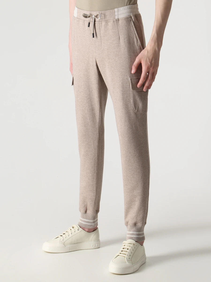 Костюм хлопковый CAPOBIANCO 14M402/14M702.TS00./BEIGE Бежевый  Фото 7