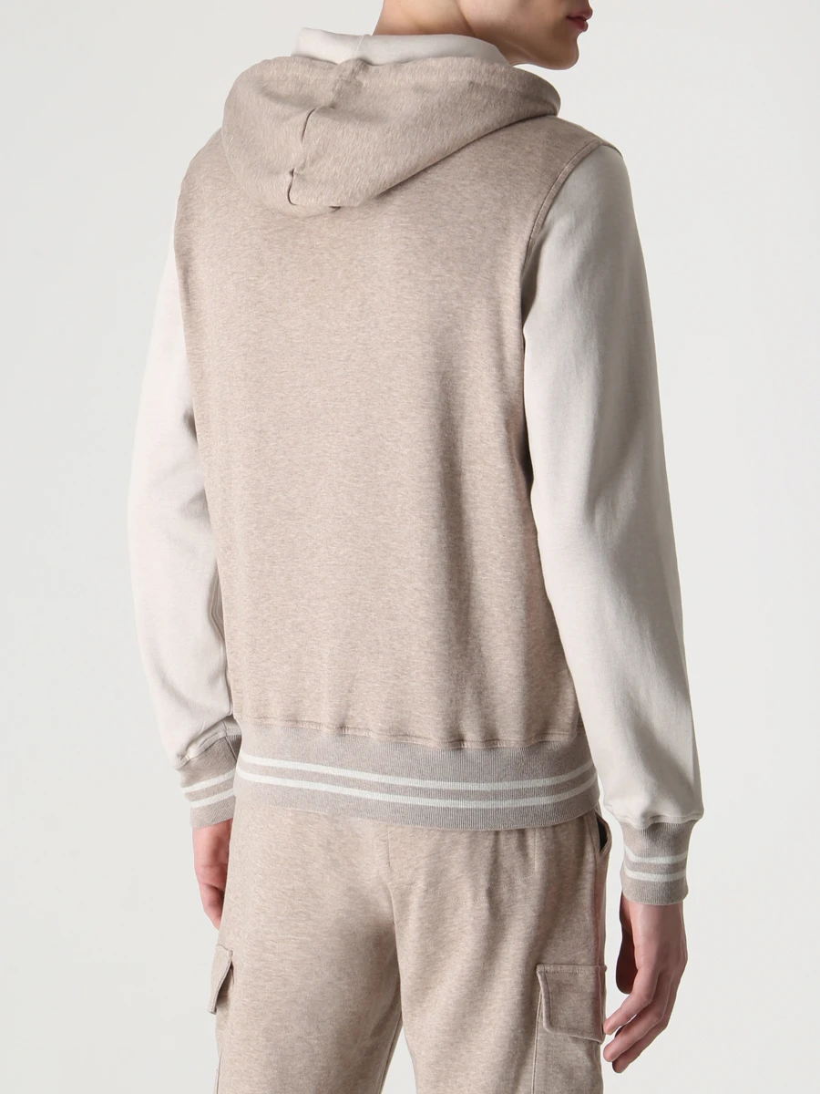 Костюм хлопковый CAPOBIANCO 14M402/14M702.TS00./BEIGE Бежевый  Фото 3