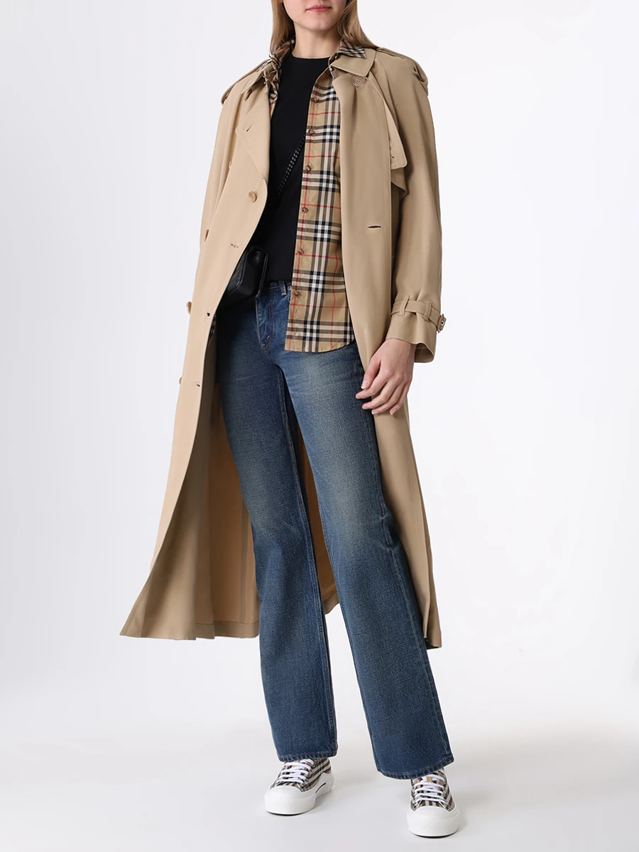 Футболка хлопковая BURBERRY 8044962 A1189 Черный  Фото 2