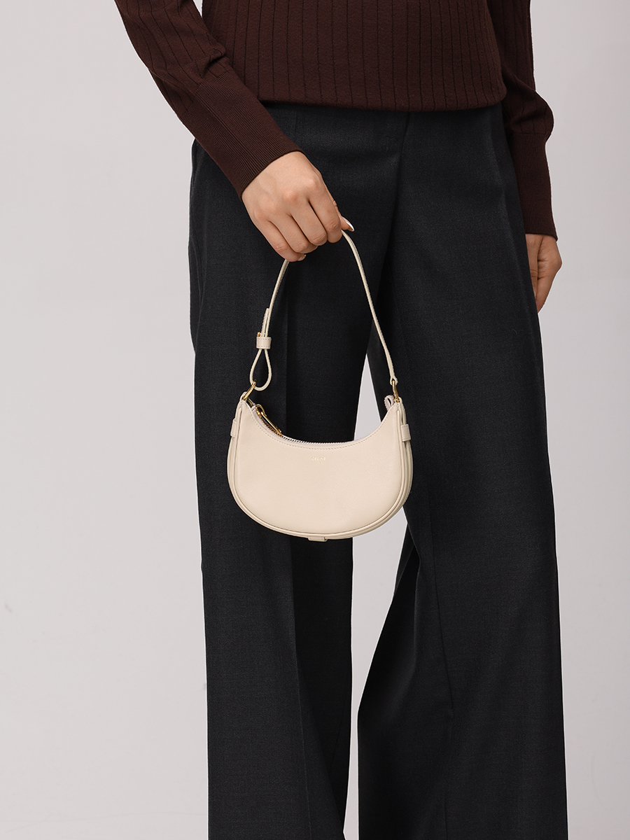 Сумка кожаная CELINE 10I603DPW 01IV Кремовый  Фото 2