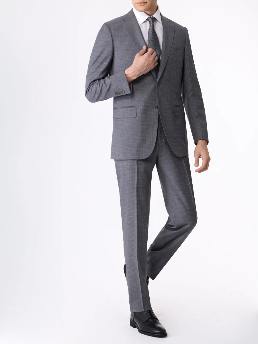 Костюм шерстяной CANALI FC04471/201/13280/31 Серый  Фото 2