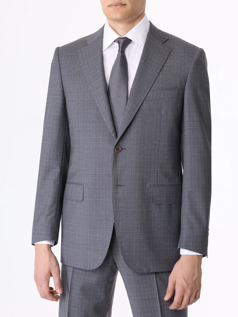 Костюм шерстяной CANALI FC04471/201/13280/31 Серый  Фото 4