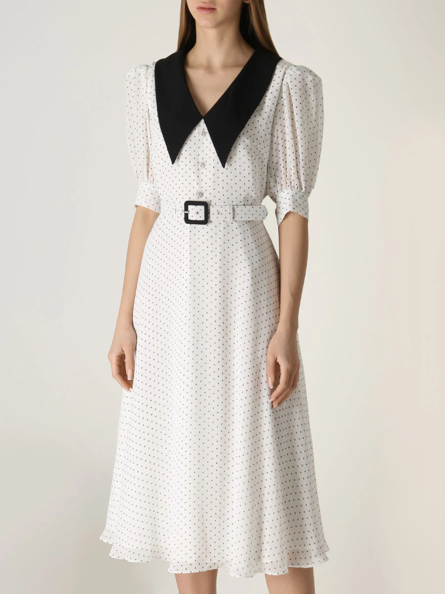 

Платье из вискозы Alexandra Retro White, Белый, SKU0000601