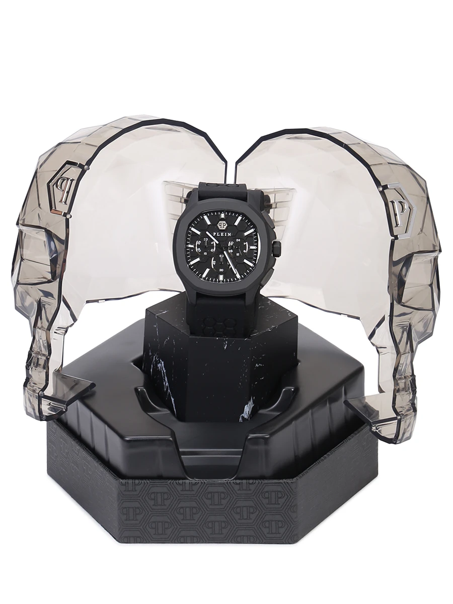 Часы $PECTRE CHRONO PHILIPP PLEIN MWS0094/02 Черный  Фото 5