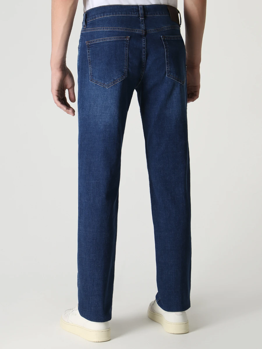 

Джинсы Slim Fit хлопковые Kegums, Синий, 202DSMSL021_TX