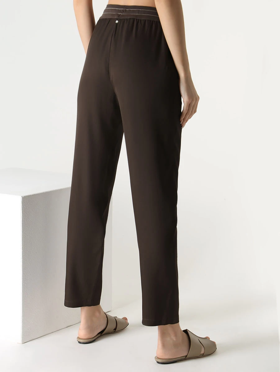 Костюм однотонный LORENA ANTONIAZZI E2305CA01A/E2373PA80A/3612/0259 Коричневый  Фото 6