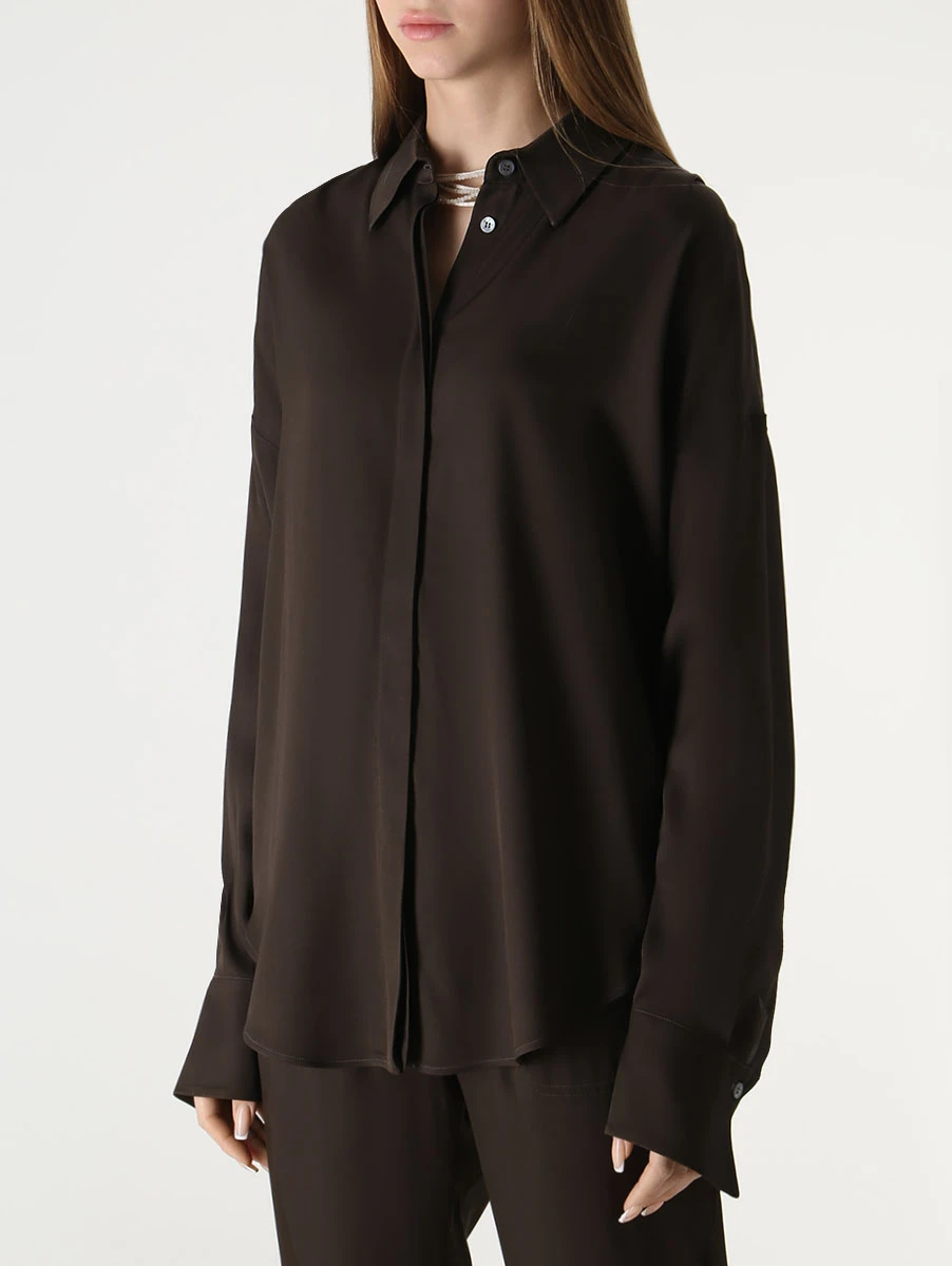 Костюм однотонный LORENA ANTONIAZZI E2305CA01A/E2373PA80A/3612/0259 Коричневый  Фото 4