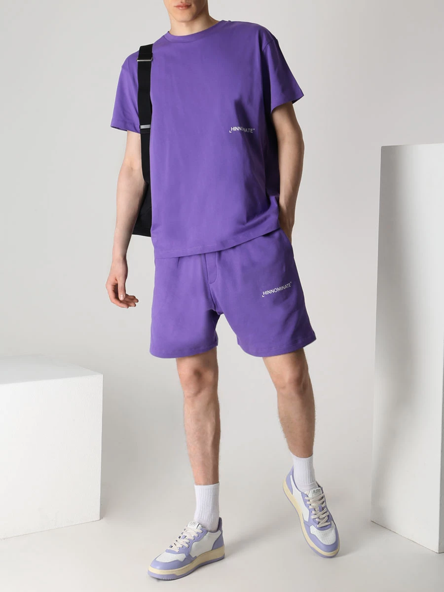 Шорты хлопковые HINNOMINATE HNM185 AMETISTA Фиолетовый  Фото 2
