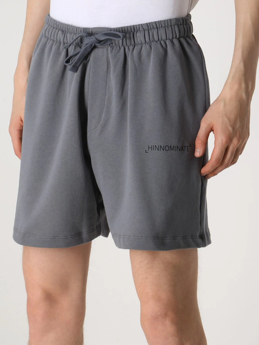 Шорты хлопковые HINNOMINATE HNM185 GRIGIO FERRO Серый  Фото 4