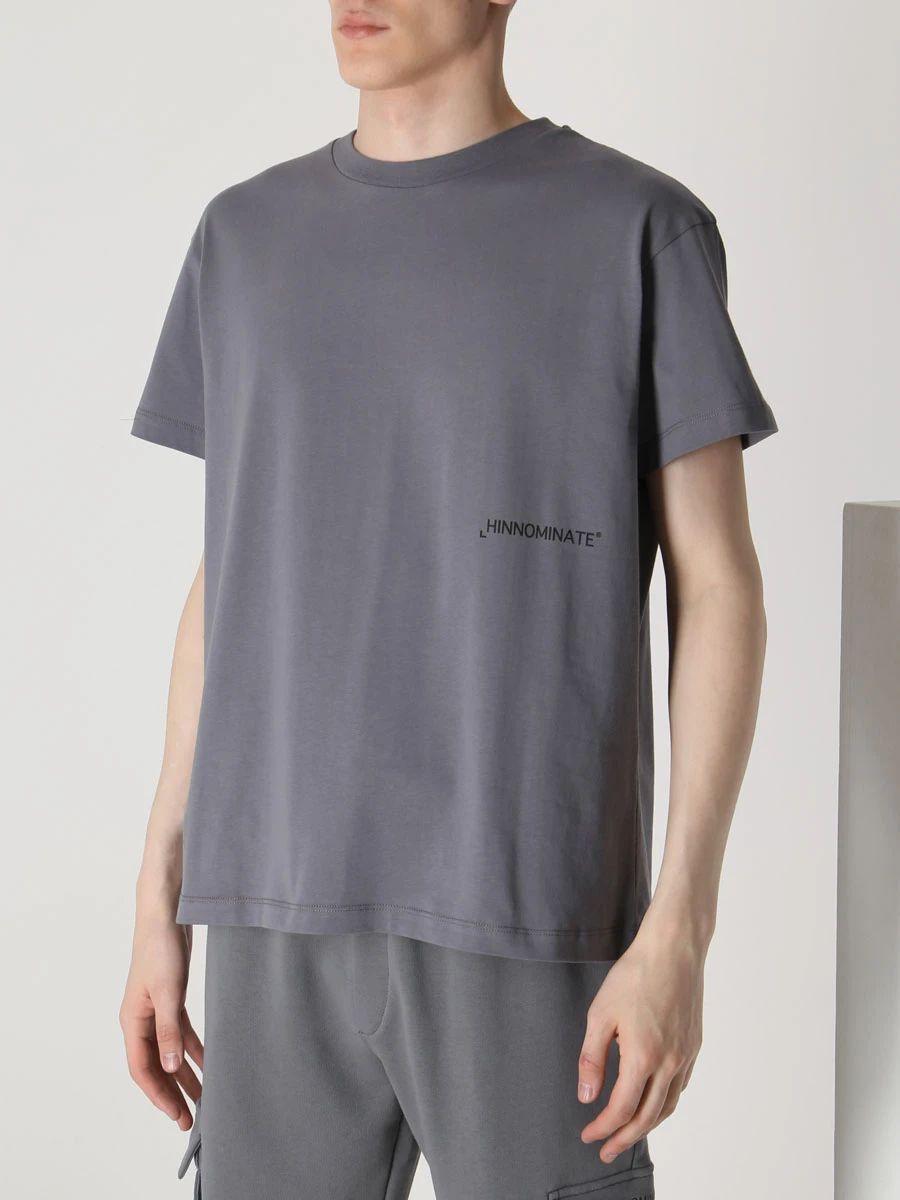 

Футболка хлопковая, Серый, HNM187 GRIGIO FERRO