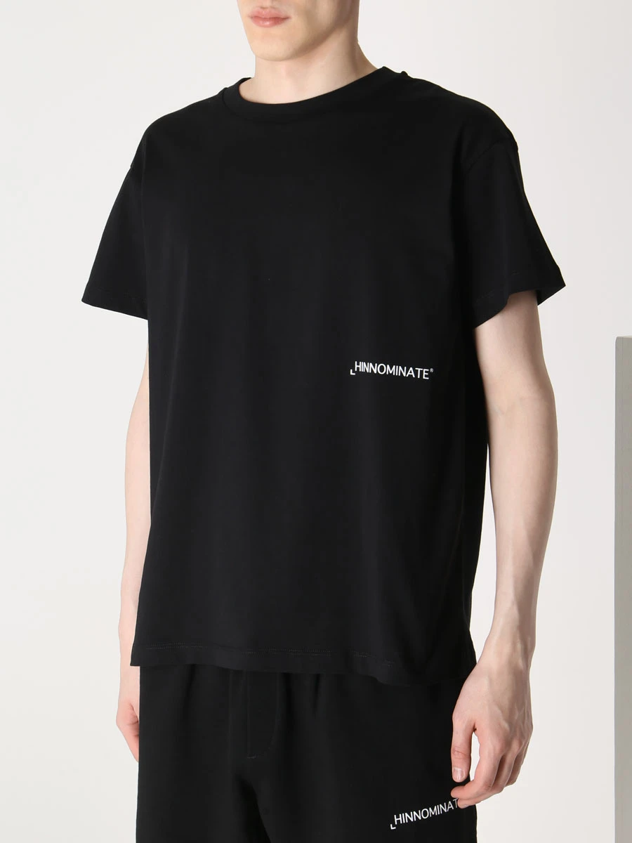 

Футболка хлопковая, Черный, HNM187 NERO