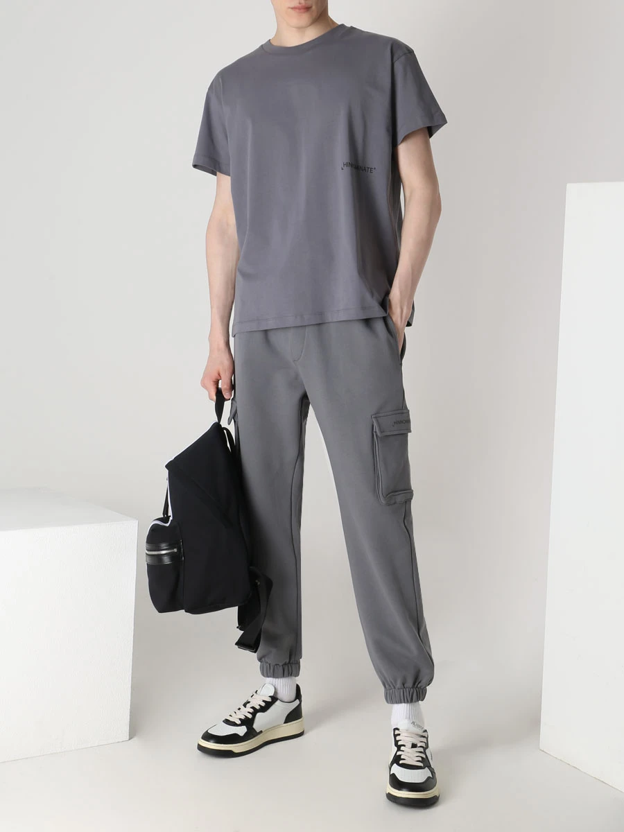 

Брюки-карго хлопковые, Серый, HNM188 GRIGIO FERRO