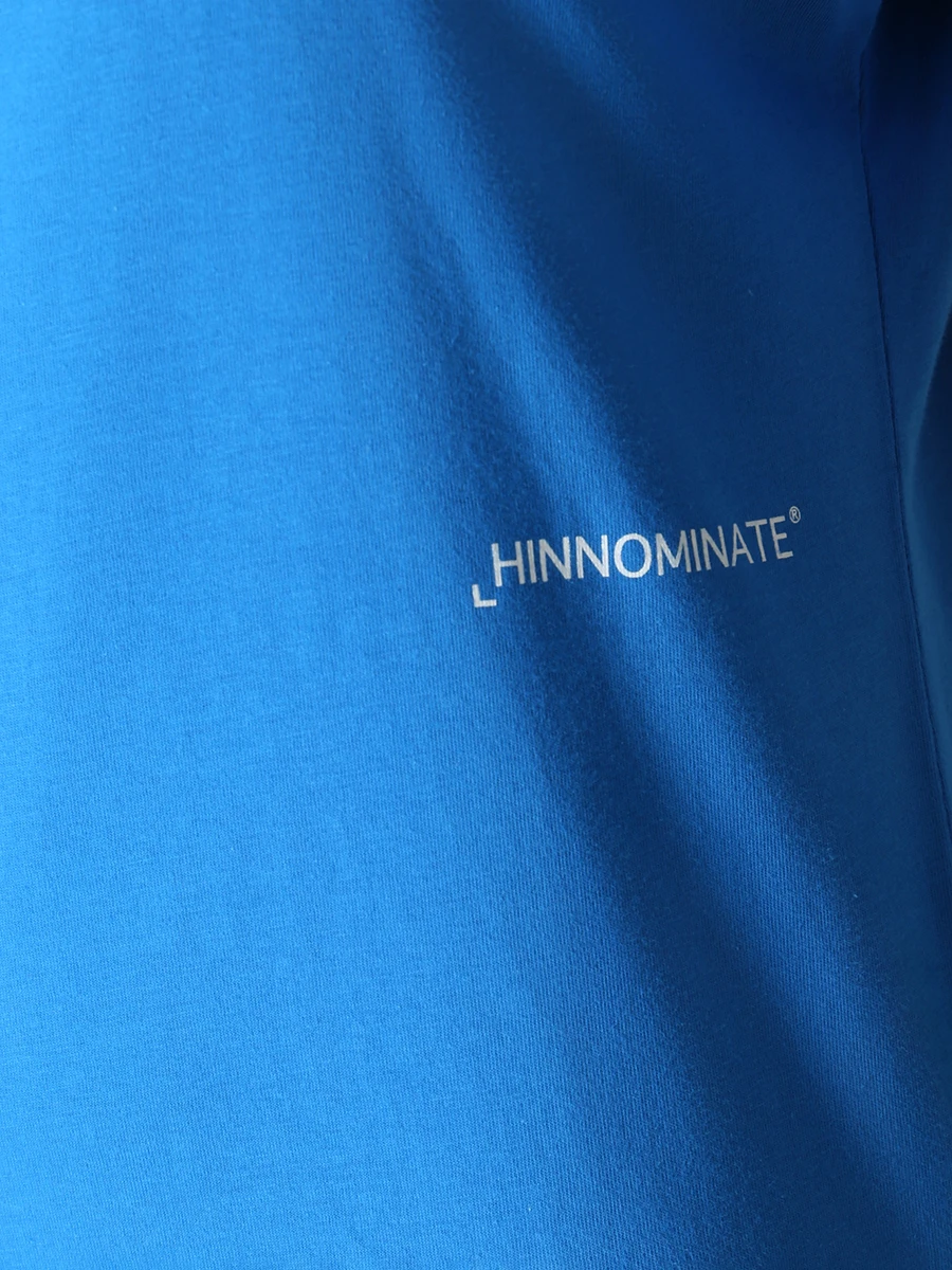 Футболка хлопковая HINNOMINATE HNW550 BLU COBALTO Синий  Фото 5