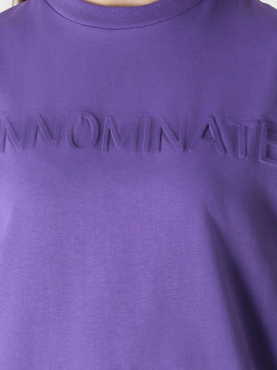 Футболка хлопковая HINNOMINATE HNW594 AMETISTA Фиолетовый  Фото 5
