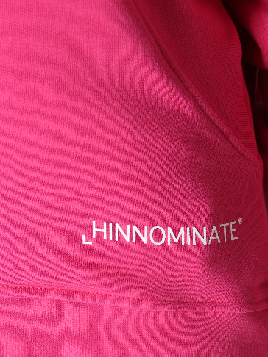 Худи хлопковое HINNOMINATE HNW614 FUCSIA Фуксия Розовый  Фото 5