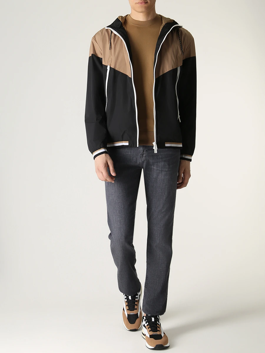 Куртка с капюшоном BOSS 50483934/260 Бежевый  Фото 2