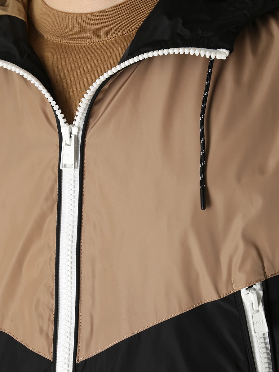 Куртка с капюшоном BOSS 50483934/260 Бежевый  Фото 5
