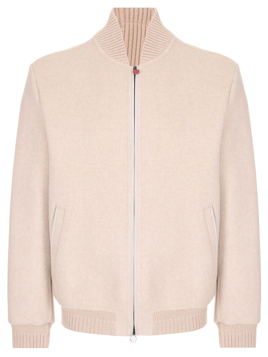 Бомбер кашемировый KITON UW1200V0361B02000 Бежевый 