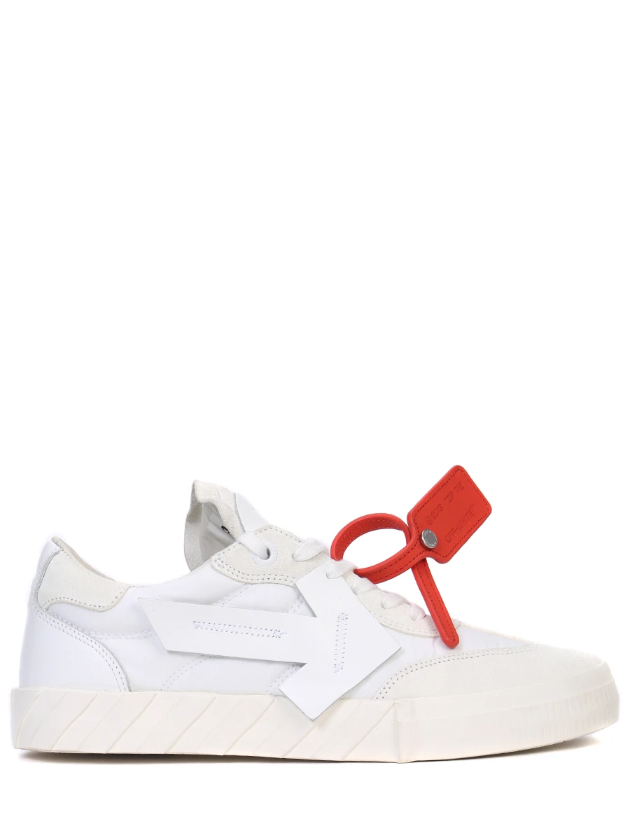 

Кеды кожаные Vulcanized, Белый, OMIA232S23LEA002