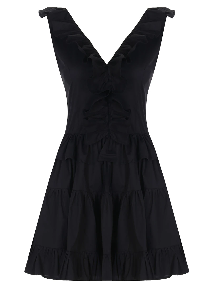

Платье хлопковое, SS2321 BLACK