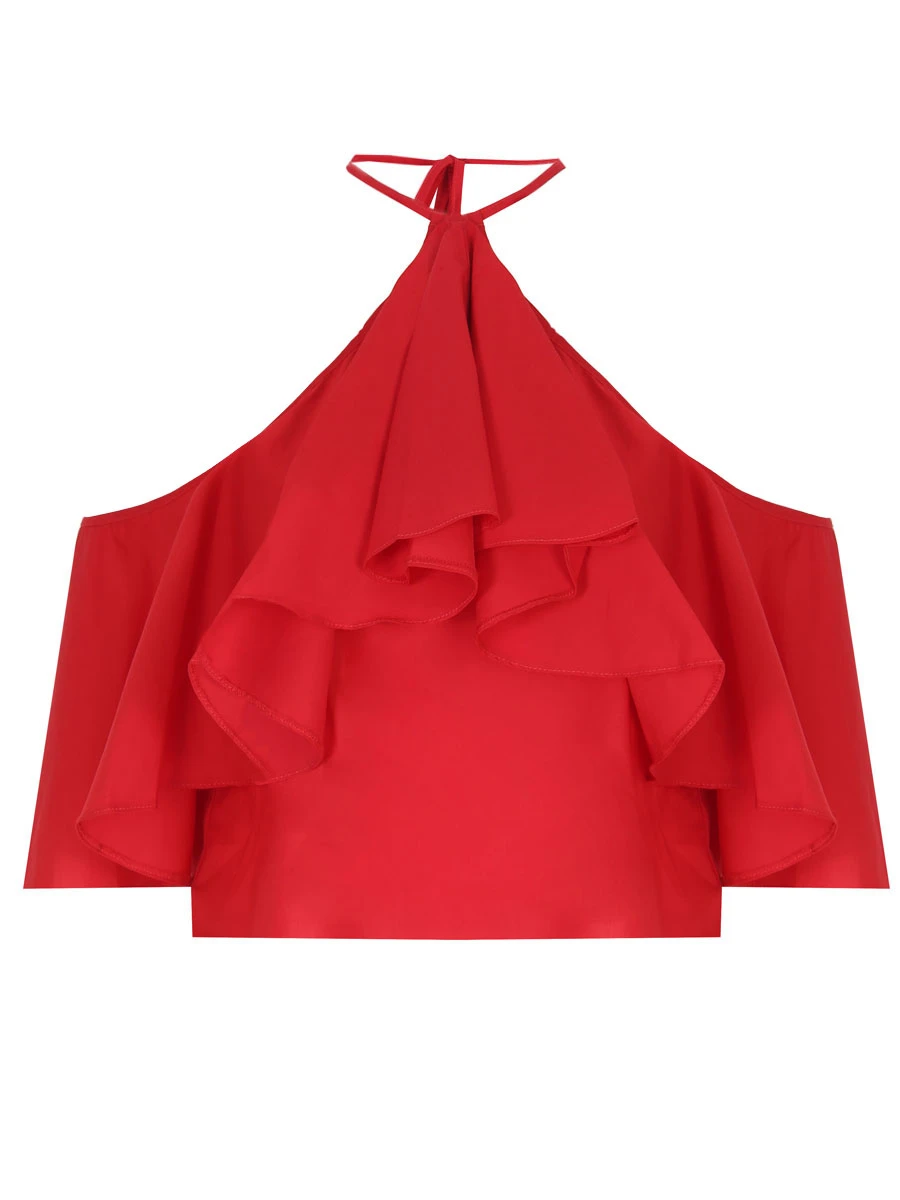 

Топ хлопковый, Красный, SS2331 RED