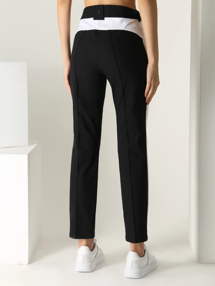 Брюки хлопковые Eddi BOGNER 11554200/026 EDDI-G Черный  Фото 3