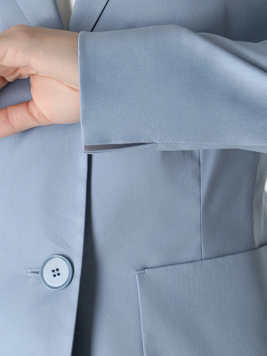 

Пиджак хлопковый, Голубой, 52 DS151H 10001376 444