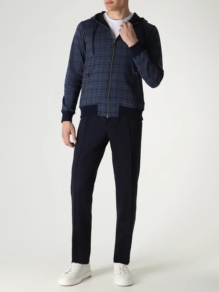 Костюм хлопковый CAPOBIANCO 14M403.QD00/14M703.UD00/NAVY Синий  Фото 2