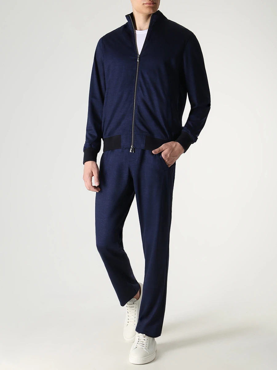 Костюм шерстяной CAPOBIANCO 14M456.RQ00/14M736.RQ00/NAVY Синий  Фото 2