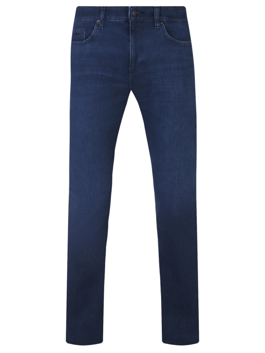 Джинсы Slim Fit хлопковые BOSS 50482054/419 Синий 