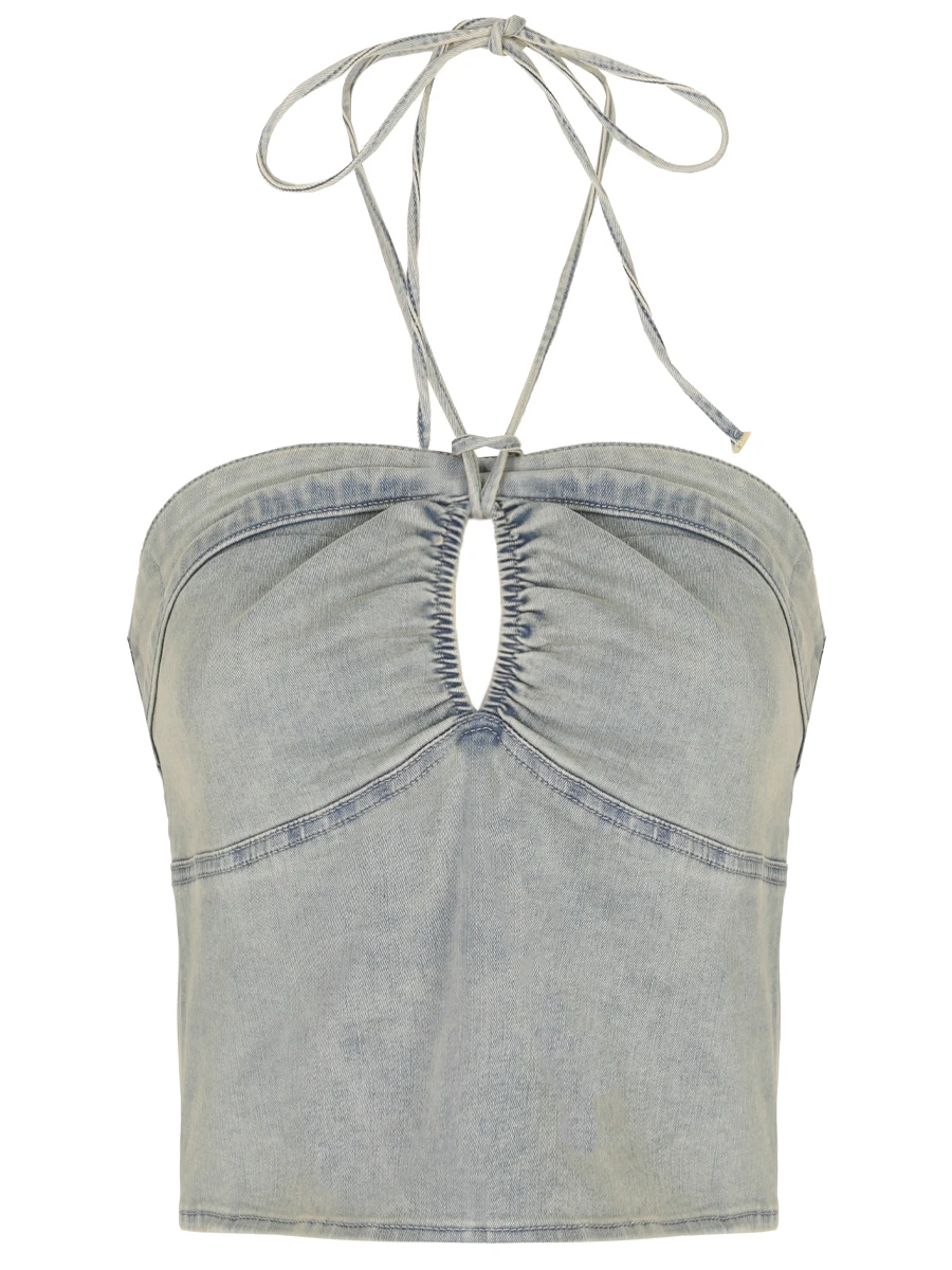 

Топ джинсовый, Голубой, X7991054/FOX DENIM Limon/
