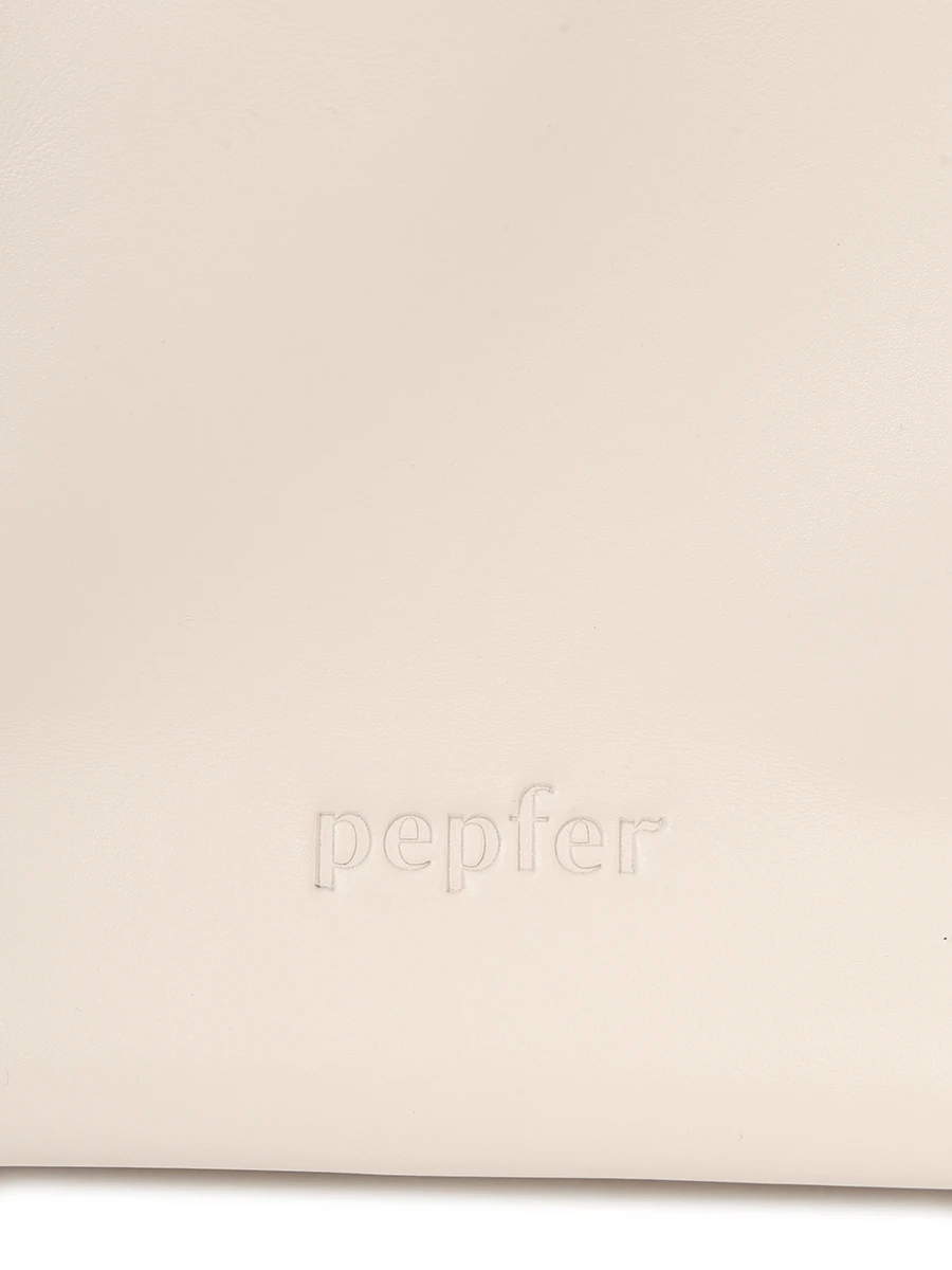Сумка кожаная PEPFER 11294 PACKAGE S CROSSBODY, размер Один размер, цвет бежевый - фото 5