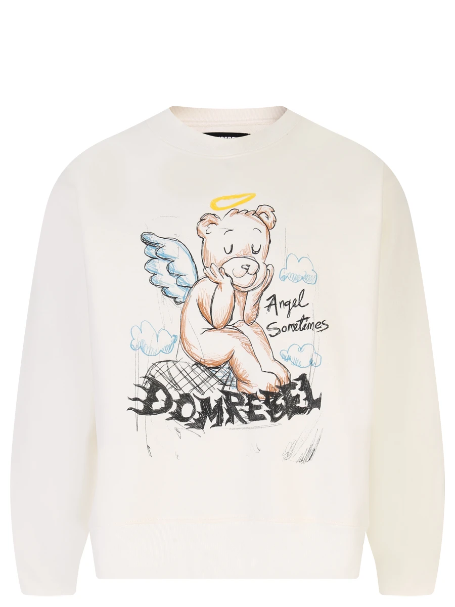 

Толстовка хлопковая, Кремовый, ANGELBEAR