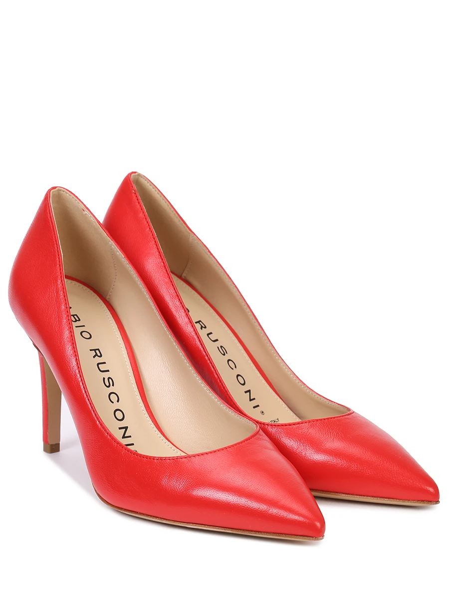 Туфли кожаные FABIO RUSCONI E-NATALY LIPS3783, размер 37, цвет красный - фото 2