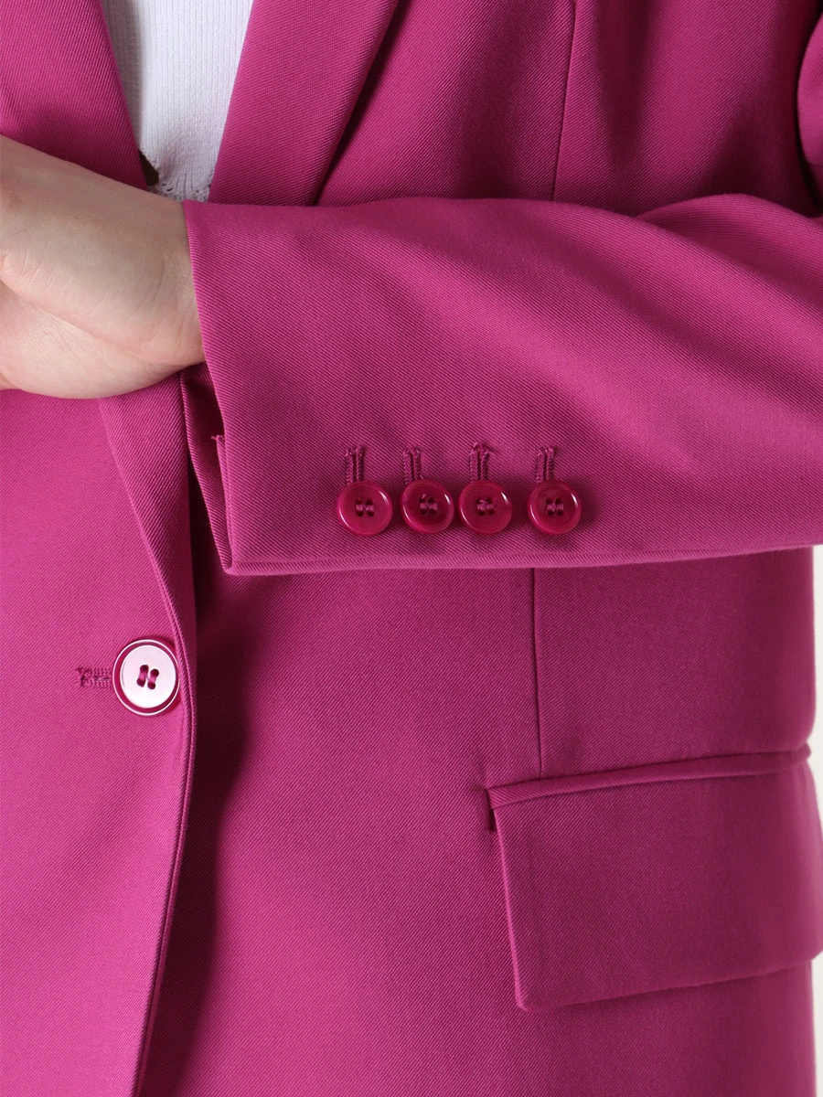 

Пиджак из вискозы, Розовый, DJ563 IF0036D XXX DD 514