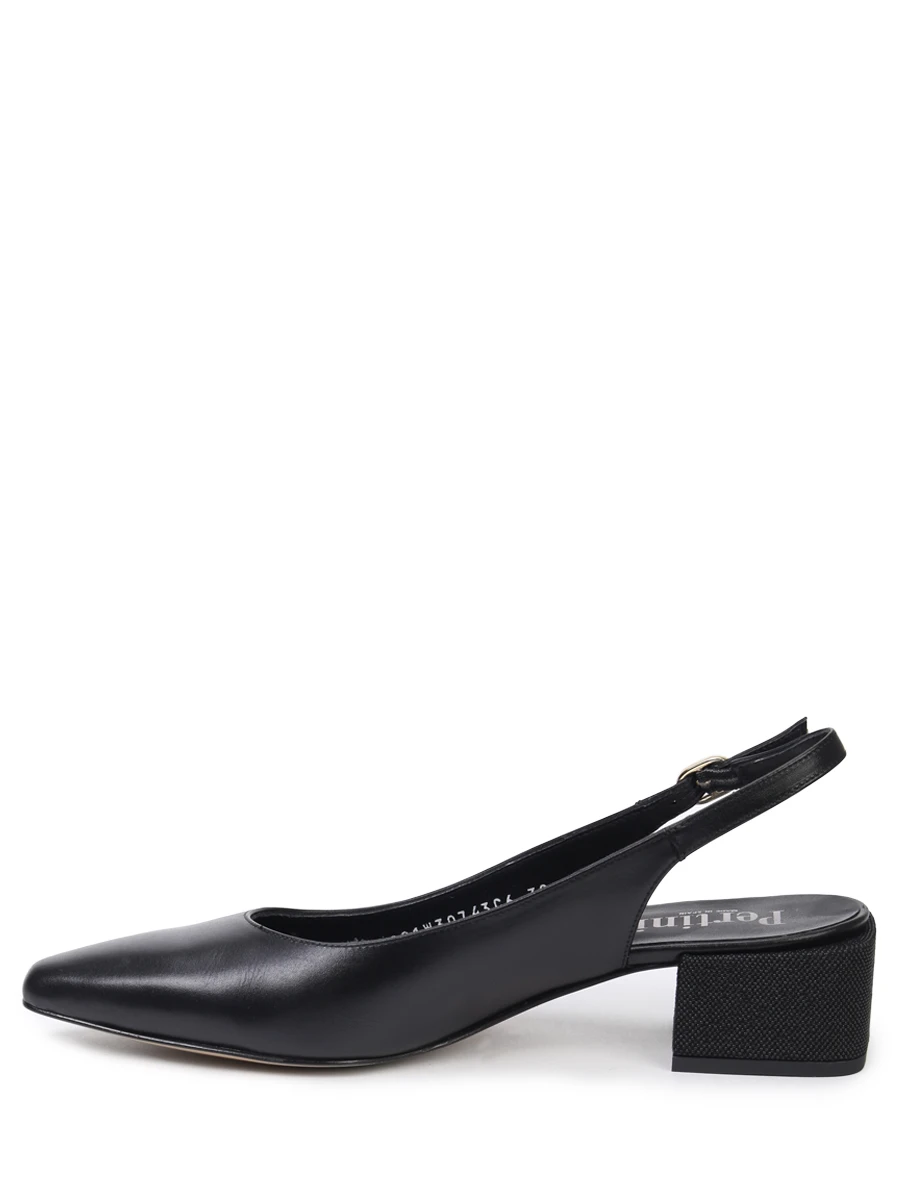 Туфли кожаные PERTINI 221W30743C6, размер 39, цвет черный - фото 3