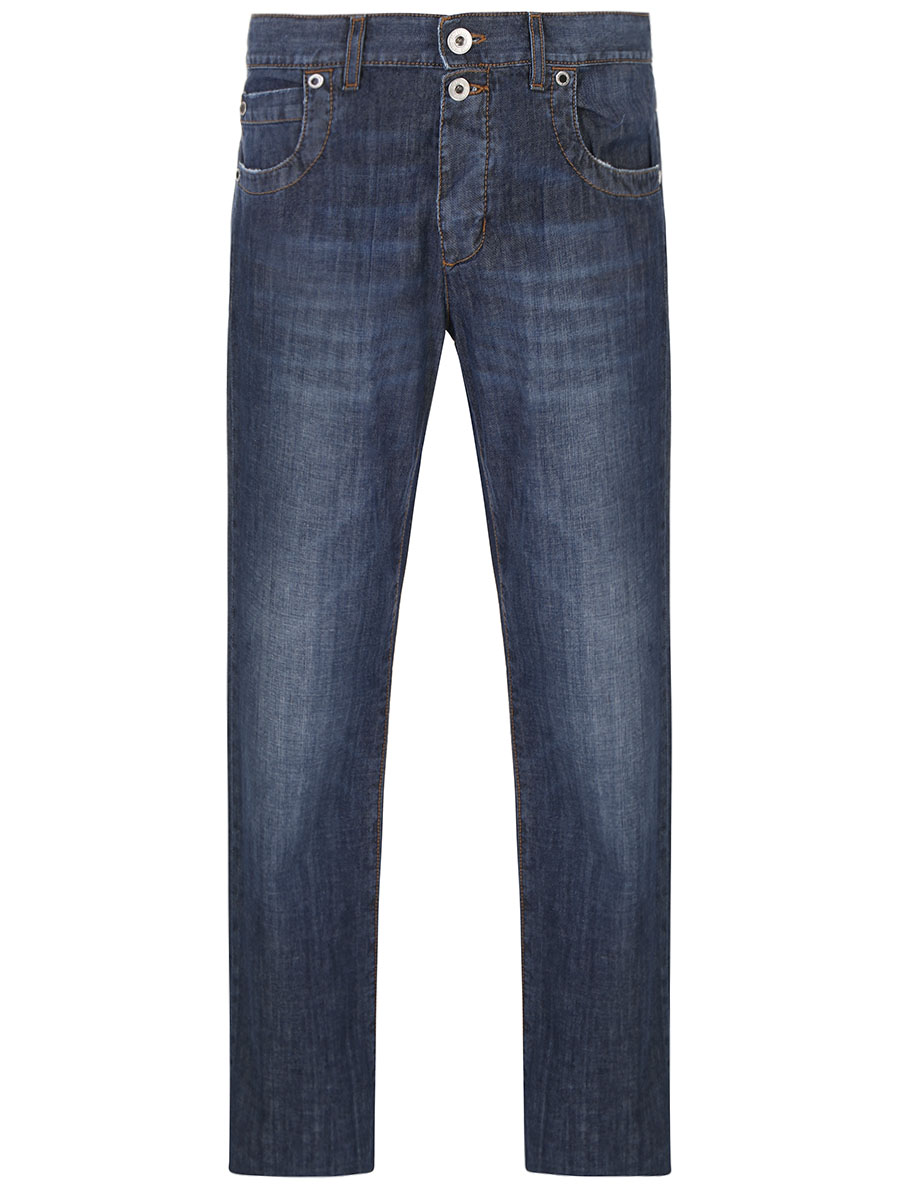Джинсы Regular Fit хлопковые DIRK BIKKEMBERGS